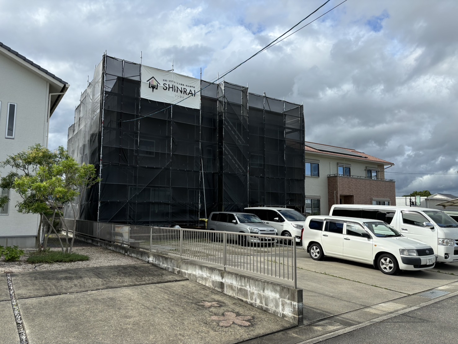 佐賀市兵庫町若宮の住宅塗装です！(*^^)v