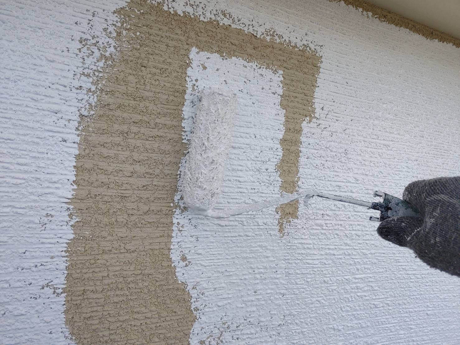 佐賀市兵庫町瓦町の塗り替えです！下塗り中塗り上塗り編(^O^)／