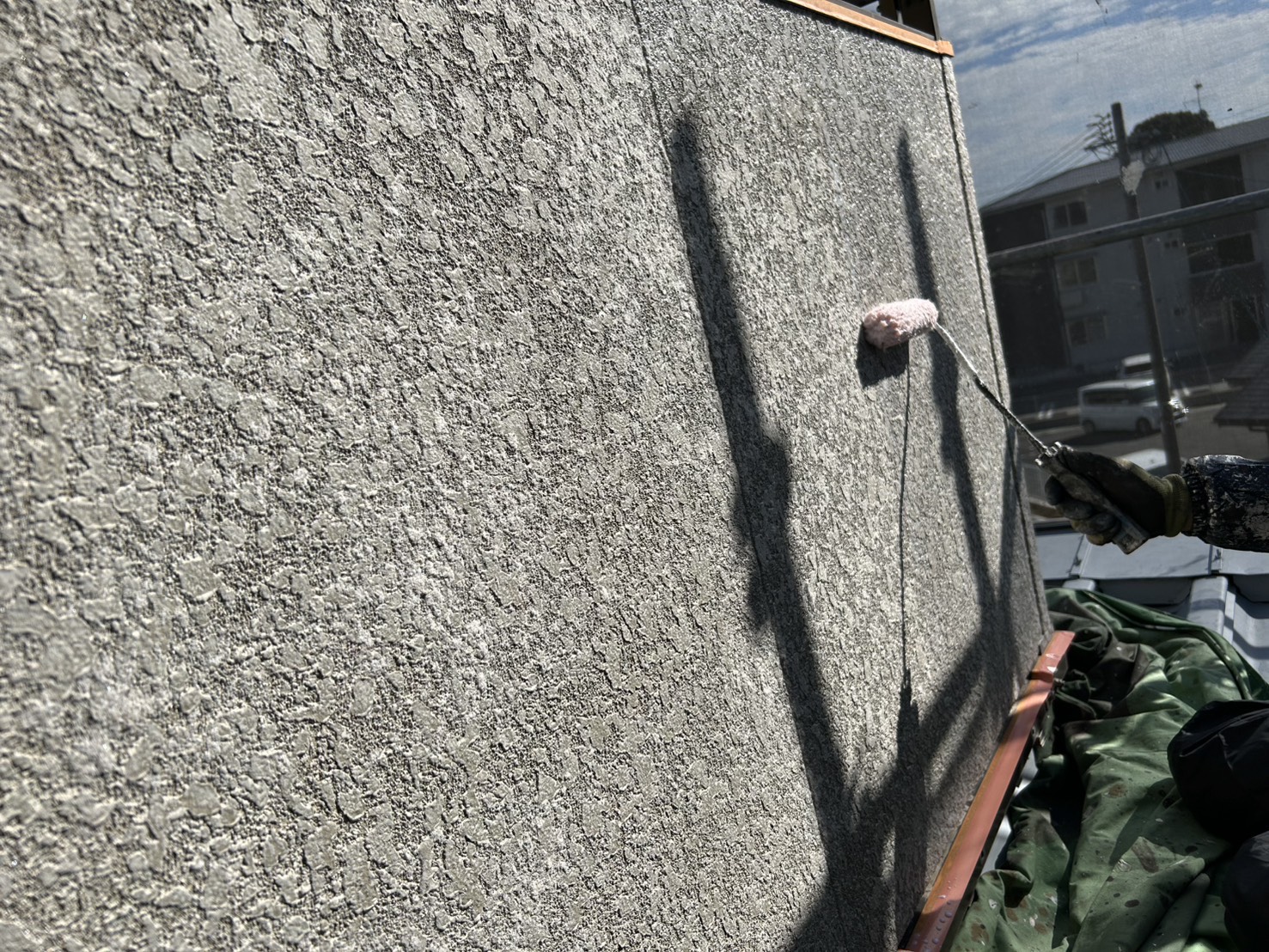 🌤三養基郡上峰町の外壁塗装工事です(*´▽｀*)！！