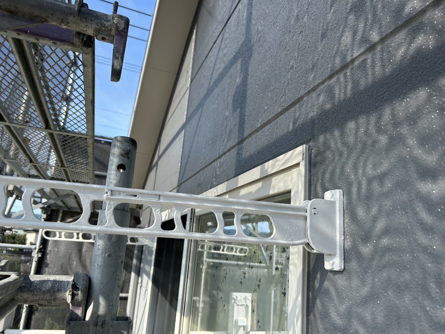 鳥栖市布津原町の塗装工事　破風・雨樋・シャッターbox・水切りの塗装を行いました＼(^o^)／