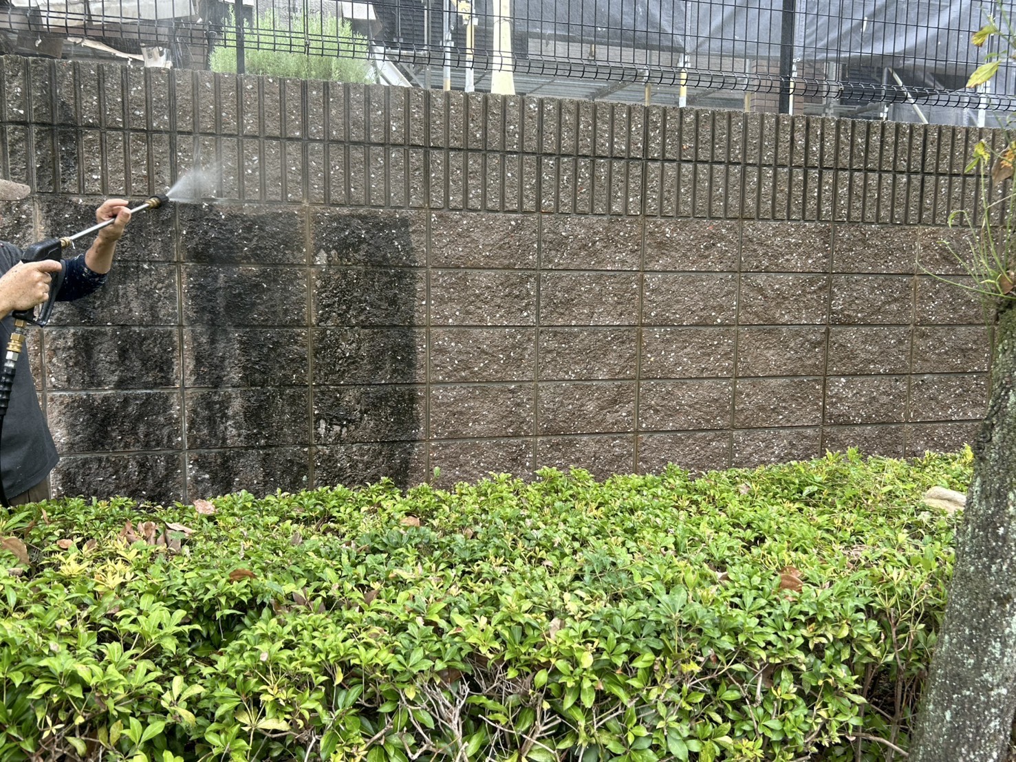 小郡市美鈴が丘　住宅塗装　高圧洗浄・下地処理編(#^.^#)